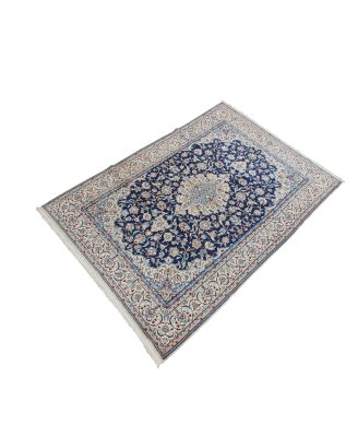 Bloomingdale's Persian Nain Area Rug 7' 3" x 11' 1"