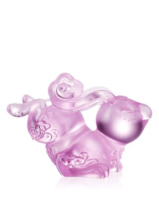 Ruyi's Twelve Blessings The Hop Hop Bunny Crystal Glass Sculpture