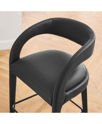 Pinnacle Faux Leather Counter Stool, Set of 2