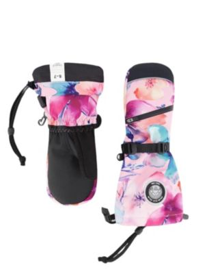 Girls' Winter Mittens Flower Teknik - Little Kid, Big Kid