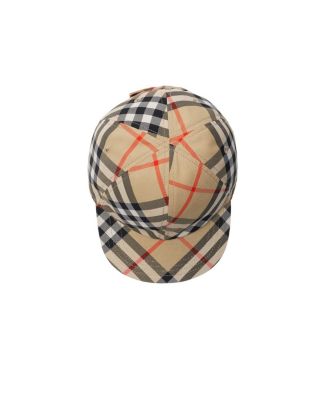 Unisex Check Baseball Cap