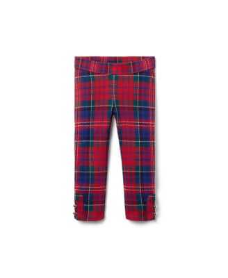 Girls' Tartan Button Cuff Pant - Baby, Little Kid, Big Kid