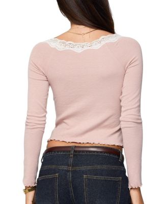 Emmery Lacey Boat Neck Top