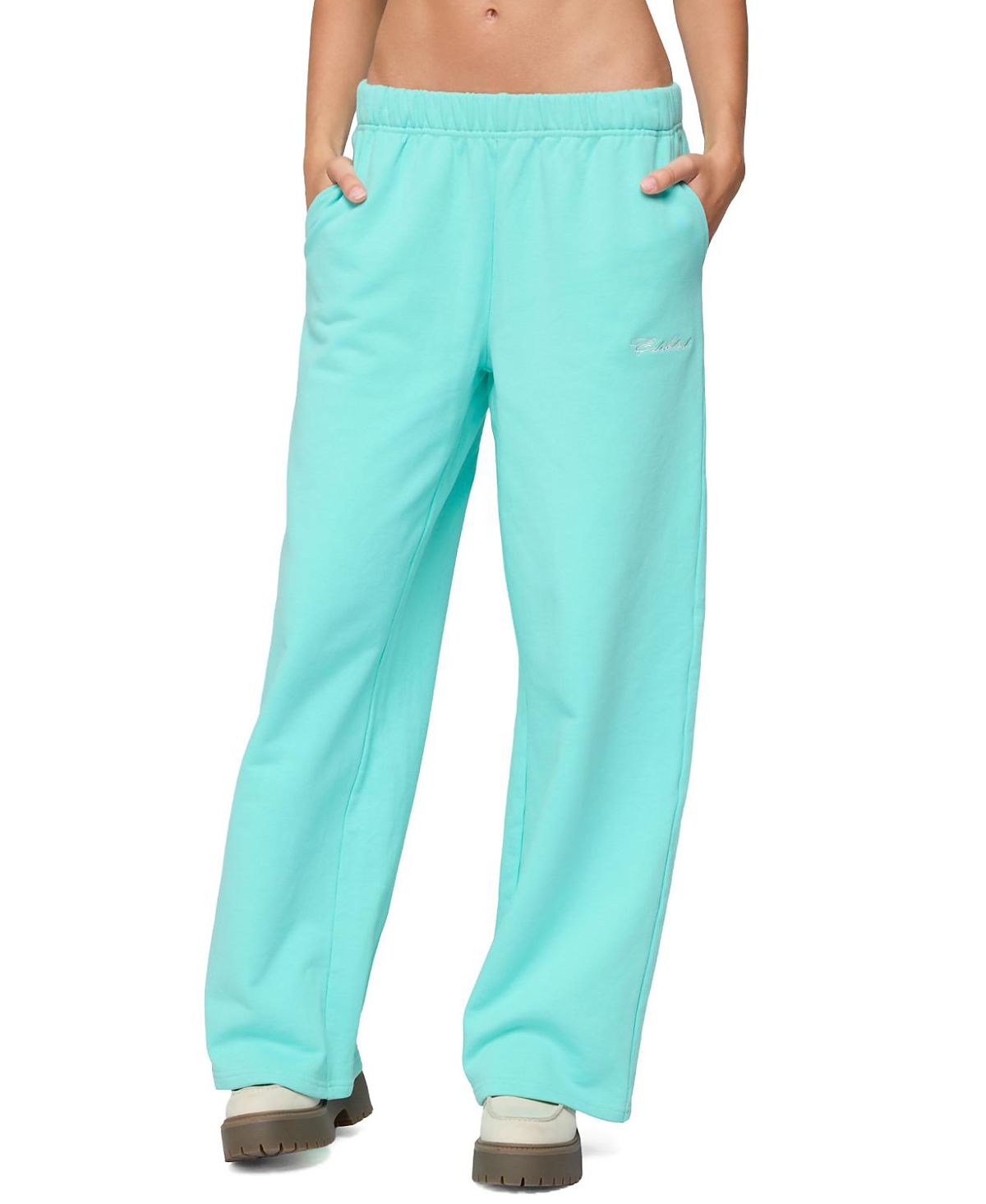 Edikted Only Edikted Straight Leg Sweatpants