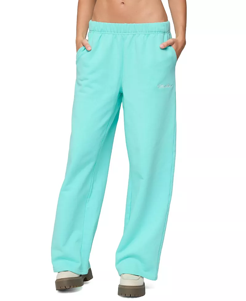 Edikted Only Edikted Straight Leg Sweatpants