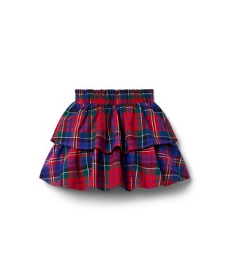Girls' Tartan Tiered Skirt - Baby, Little Kid, Big Kid