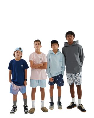 Boys' Flamingo Blues Shorts - Big Kid