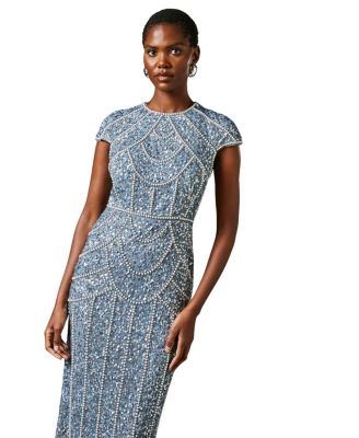 Embellished Pencil Dress