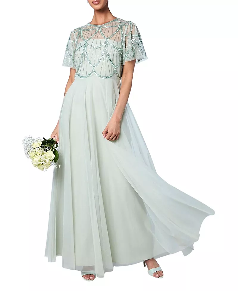 Coast Embellished Bodice Bridesmaids Dress