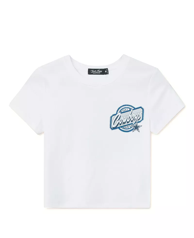 Junk Food Clothing Women's Nfl Dallas Cowboys Cheers Baby Tee