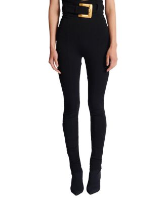 Balmain Stretch Trousers with Belt