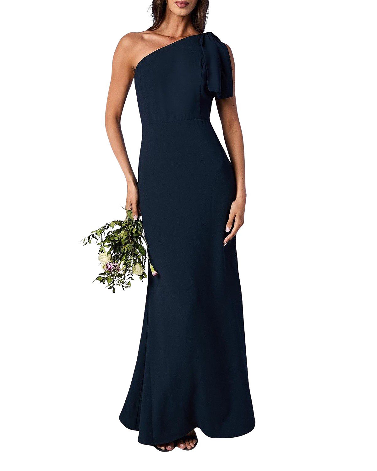 Coast One Shoulder Maxi Bridesmaid Dress