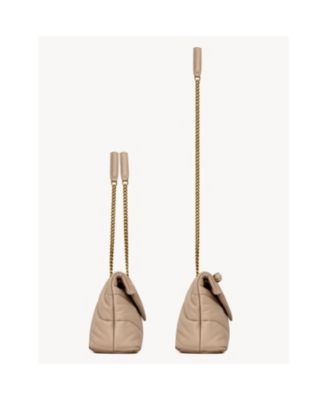 Puffer Small Convertible Shoulder Bag in Nappa Leather