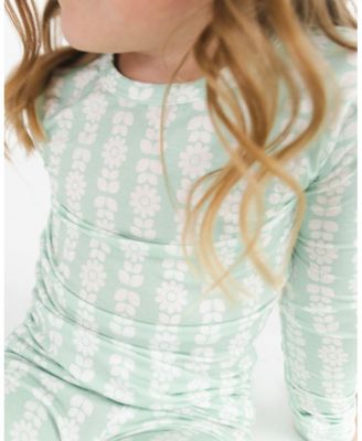  Girls' Mint Meadows Pajama Set - Baby, Little Kid