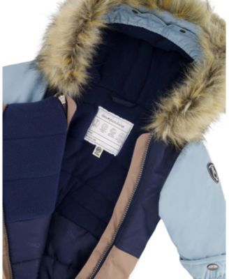 Boys' One-Piece Play Snowsuit Designed for Car Seat - Baby, Little Kid