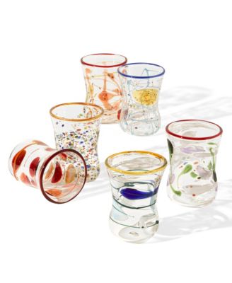  Goto Venetian Wine Glasses, Set of 6