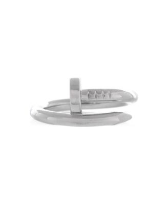  Juste un Clou Ring 18K White Gold