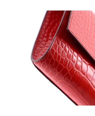 23 Medor Clutch Shiny Alligator