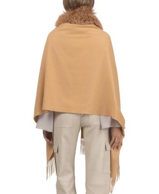  Select Cashmere Stole with Select Lamb Collar