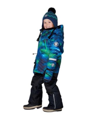  Boys' Two-Piece Play Snowsuit Gradient Jacket - Little Kid, Big Kid