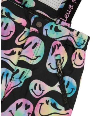 Girls' Two-Piece Smiley Face Play Snowsuit - Little Kid