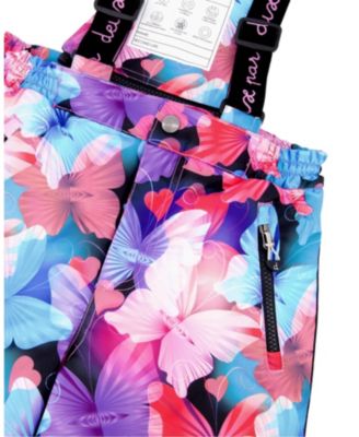 Girls' Two-Piece Butterfly Play Snowsuit - Big Kid