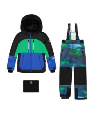 Boys' Two-Piece Colorblock Teknik Snowsuit - Big Kid