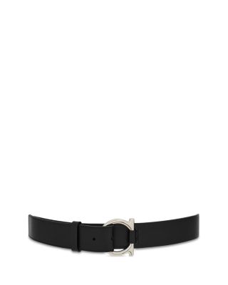 Men's Gancini Leather Belt