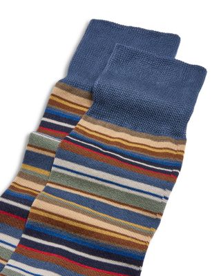 Munich Stripe Crew Socks 