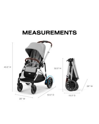 e-Gazelle S Electronic Assist Stroller