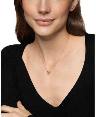 Sculpted Cable Chain Necklace in 18K Yellow Gold, 9mm