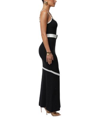  Belted Cami Maxi Dress