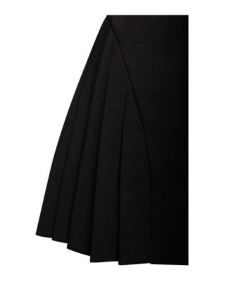 Ria Blazer Mini Dress with Crystal Button and Pleated Detail