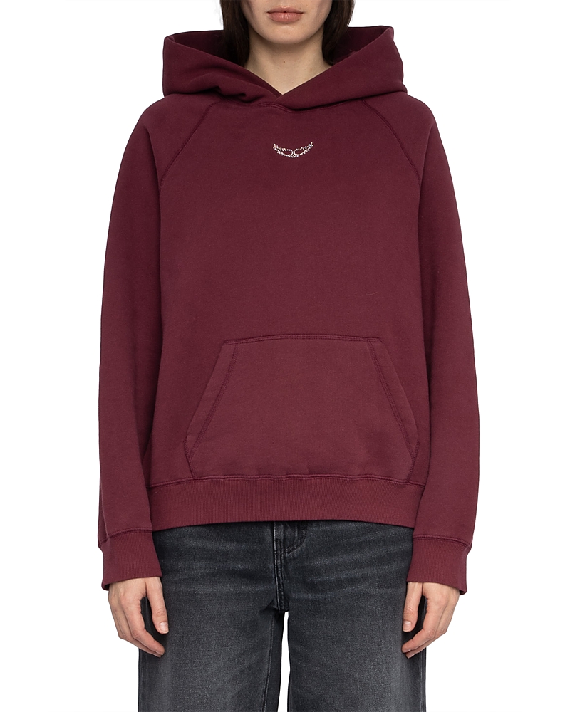 Zadig & Voltaire Georgy Heart Embellished Hoodie