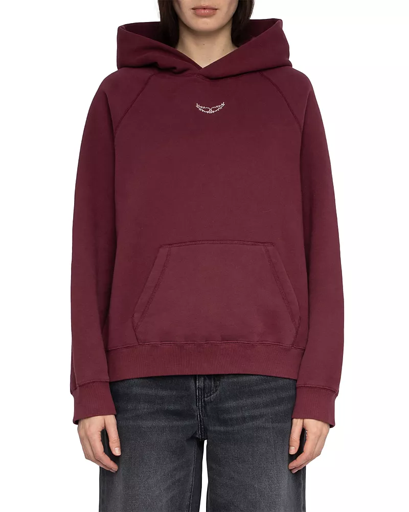 Zadig & Voltaire Georgy Heart Embellished Hoodie