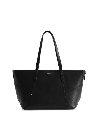 Z Leather Shopper Tote