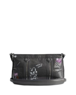 x Humberto Cruz Sunny Moody Vintage Patent Leather Shoulder Bag