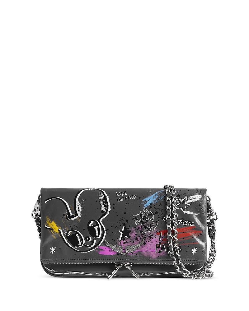 Zadig & Voltaire x Humberto Cruz Rock Leather Clutch