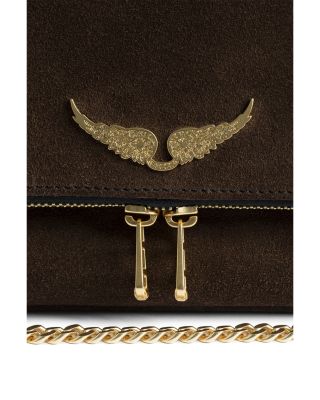 Rocky II Suede Shoulder Bag