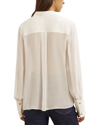 Miranda Lace Trim Blouse