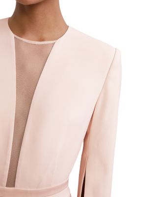 Evora Sheer Trim Jumpsuit 