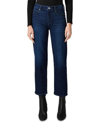 Mason Mid Rise Straight Leg Ankle Jeans in Cirques