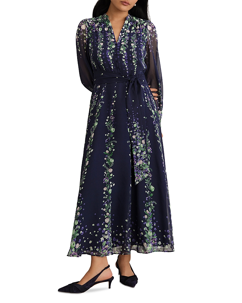 Hobbs London Petites Ros Silk Dress