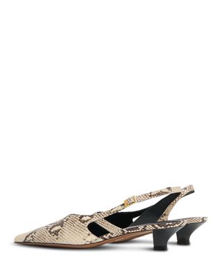 Women's Anna Leather Slingback Pumps