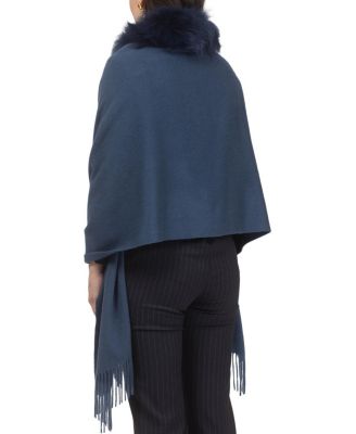  Select Cashmere Stole with Select Lamb Collar