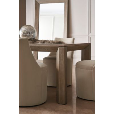Barrel Roll Dining Chair, Ivory