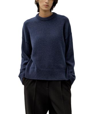  Oversized Crewneck Wool Cashmere Sweater