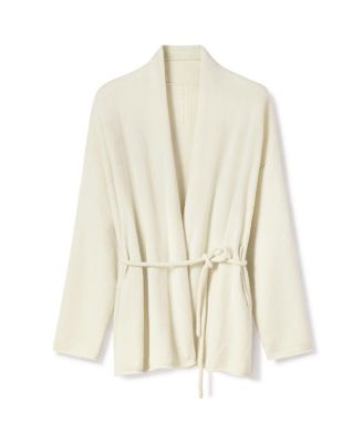  Cashmere Lounge Wrap Cardigan