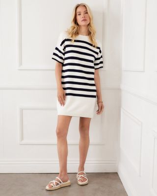 Stripe Sweater Dress