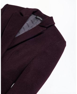 Tailored Double-Breasted Maxi Coat